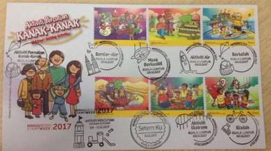 First Day Cover Childrens Holiday Stamp Week 2017