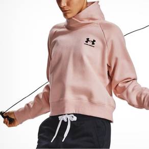 Under Armour Rival Fleece Wrap Neck Hoodies