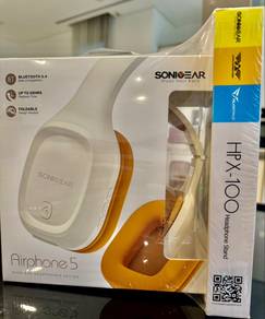 Sonicgear Airphone 5 Bluetooth Headphone + stand