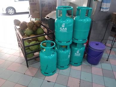 tong gas Petronas 12kg baru isi full