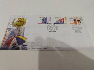 FDC Malaysia - Jubli Emas KWSP 2001