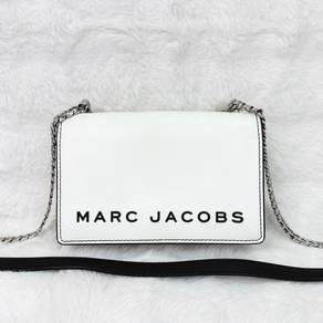 Authentic Marc Jacobs White Double Take Mini Bag