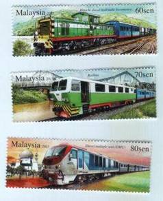 Mint stamp Malaysian Public Transport 2015