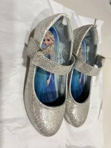 Disney Frozen Elsa Silver Sparkly High Heels