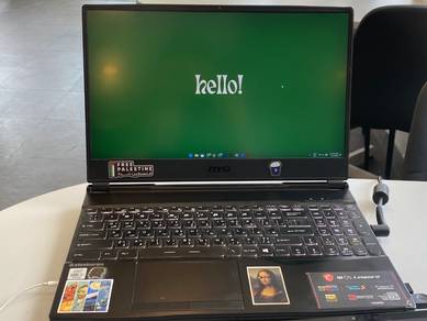 MSI GL65 Leopard laptop