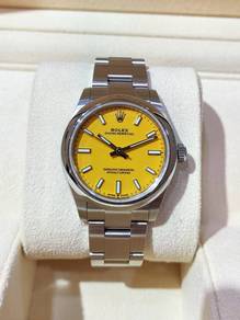 Pre-Owned Rolex 277200 OP Yellow Dial 31 mm