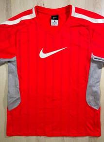 Nike Big Logo Red Tee #D Used