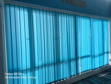 Vertical Blind Office Install l pejabat anda l