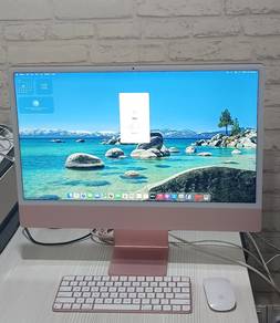 Apple iMac 24-inch M1 (2021) Pink– 8GB RAM / 256G