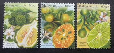 Mint Stamp Malaysian Citrus 2018