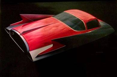 1992 DREAMCARS Ford Calendar - Mikio Okamoto #1