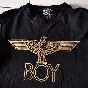 BOY London Sweatshirt, BOY EAGLE SWEAT - BLACK/GOL