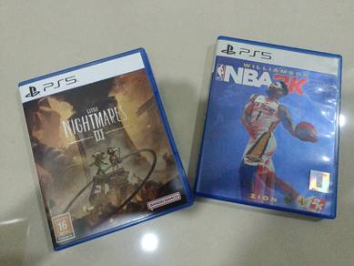 PS5 Games for sale: Little Nightmares III and NBA 