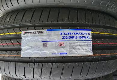 235 50 18 BRIDGESTONE TURANZA 6 TAYAR Tyre New
