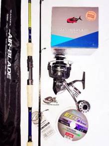 Gtech 5000 high carbon reel combo seahawk rod
