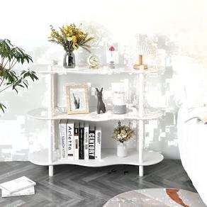 3 Section Book Shelf, White Color