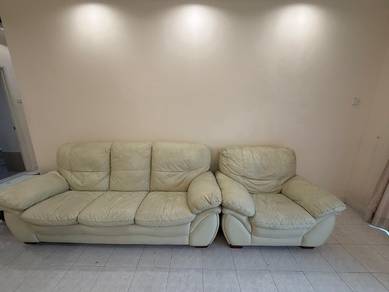 Full Leather Sofa