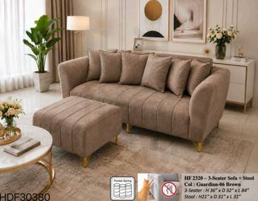 sofa 3 seater stool 