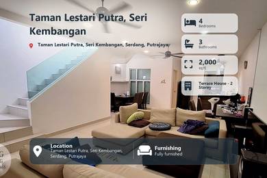Terraced House For Sale in Seri Kembangan,SGR