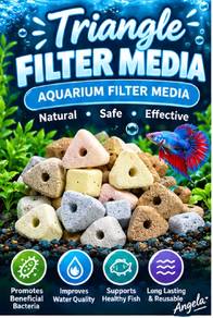1KG Triangle Filter Media for Aquarium 
