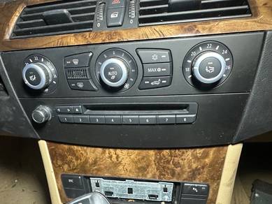 Bmw E60 LCI Radio Cd Aircond Control