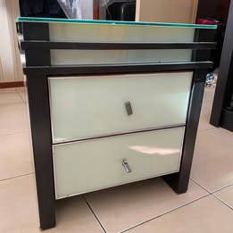 2 Side Tables and 1 Dressing Table Set for Sale