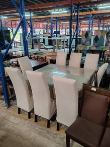 Meja Makan Glasstop