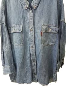 57.Issey Miyaki Mercibeaucoup Faded Blue Denim Jea