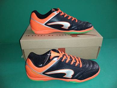 OLD STOCK_Kasut Sukan Futsal KRONOS size 6 Black