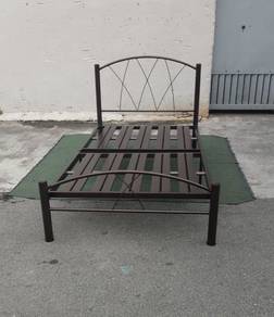 NEW Katil Besi 3V Super Single Bed Frame 50mm Base