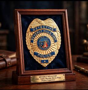 Rare Göde Beverly Hills Detective Badge 