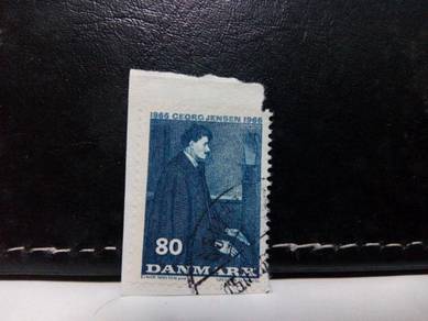 1966 Denmark Stamp People