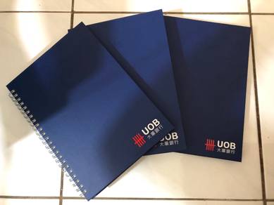 UOB Hard Cover Note Book (A5 size)