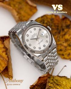 Rolex Datejust 116234G/36mm Diamonds💎 (2013 YEAR)
