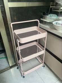 New Metal Trolley Rack, troli rak besi