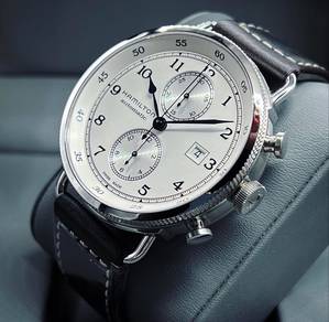 Brand New HAMILTON KHAKI NAVY PIONEER CHRONOGRAPH