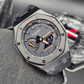 Gshock Ga2100 Black Orange