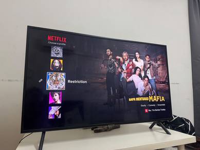 4K Samsung 43inch 4k Crystal UHD LED TV - 700 MYR