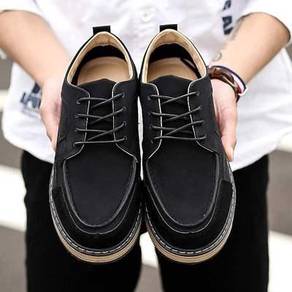 AK03 l CLEARANCE STOCK BLACK CASUAL KASUT SHOES