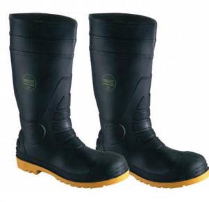 Safety Wellington Boots Proguard Black WP ST SMS