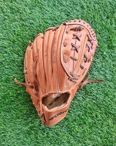 Baseball softball leather glove Adult size dewasa