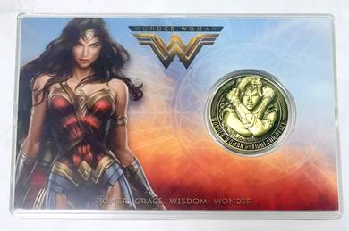Wonder Woman Antique Bronze Collectible Coin
