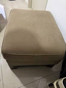 Beige Ottoman Footstool