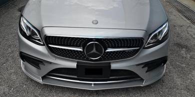 Mercedes W213 front bumper lip