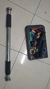 Pullup Bar and Push-ups board