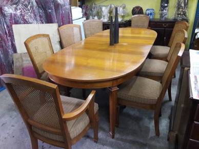 Abong teakwood 8 seater dining set