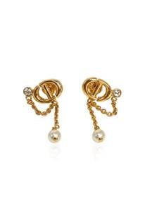 CHRISTIAN DIOR PETIT CD DROP Earrings (EC00120GTE)