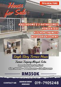 Terraced House For Sale in Tanjong Minyak,MLK