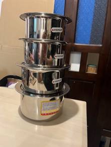 Premium Solid Stainless Steel Cookware Pots