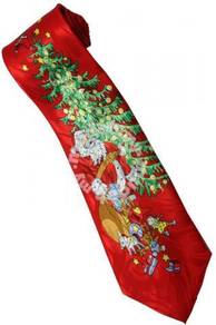 Christmas Santa Claus Xmas #27 Trees Neck Tie